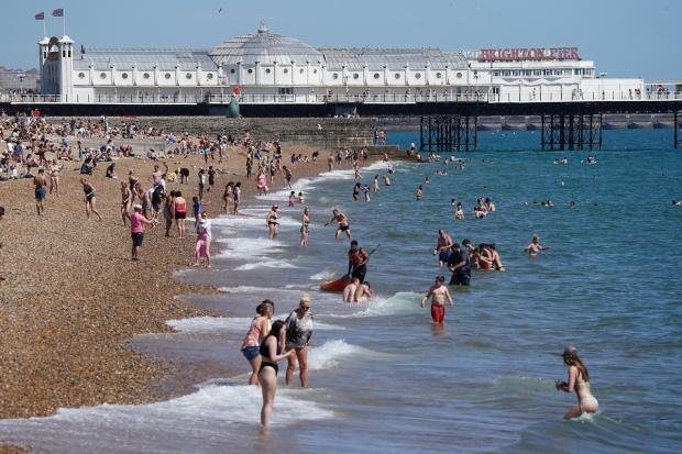 The Argus: Brighton Beach topped TikTok's list of best beaches. Image: PA