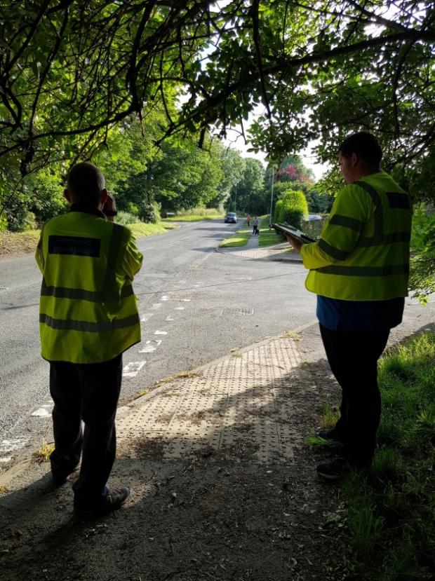 The Argus: Members of the community conducted speed checks in Seaford as part of Community Speedwatch 