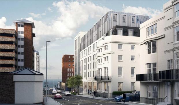 The Argus: An artist's impression of the new hotel in Cannon Place