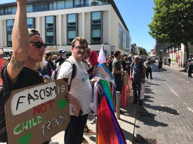 The Argus: Supporters of the drag event in Brighton