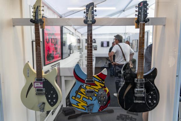 The Argus: Paul Weller's guitars at the exhibition