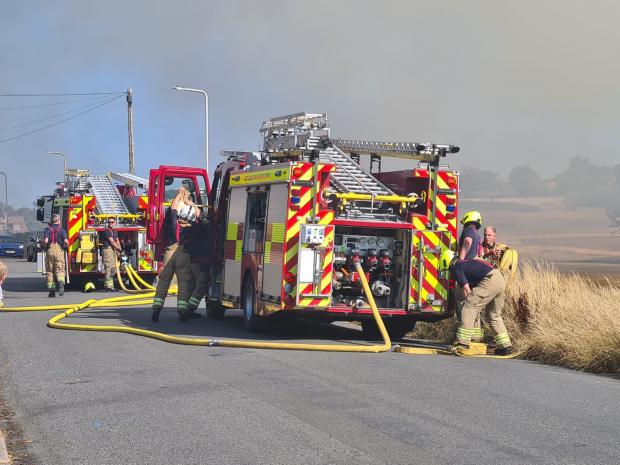 The Argus: Crews at the scene currently