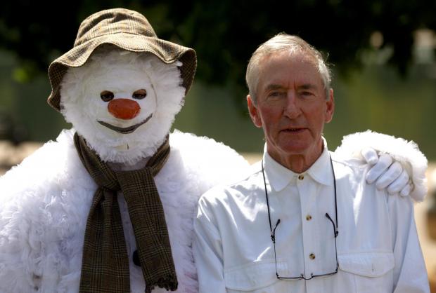 The Argus: Raymond Briggs with his classic character The Snowman