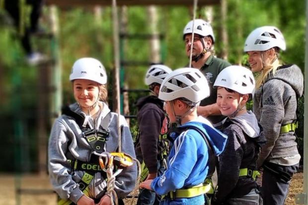 The Argus: A group of cadets preparing for a challenge