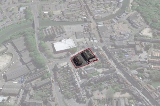The Argus: aerial view of Lewes bus station