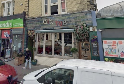 The Gin Tub in Hove, Google