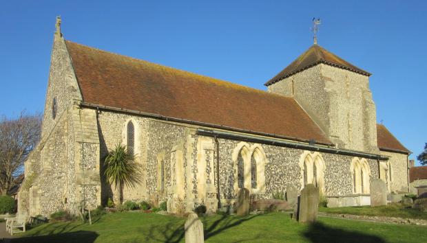 The Argus: St Margaret's Church in Rottingdean will appear in the third season of the ITV drama