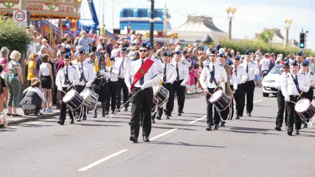 The Argus: A marching band that takes part in the Worthing Carnival. Image: Eddie Mitchell