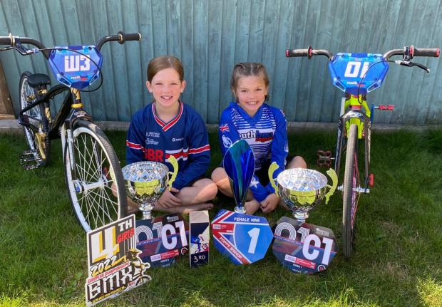 The Argus: Poppy (left) and Holly (right) have both been successful in national and international competitions