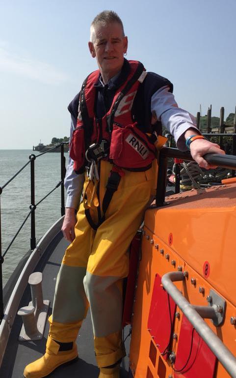 The Argus: Andrew first came to the RNLI when he was 17