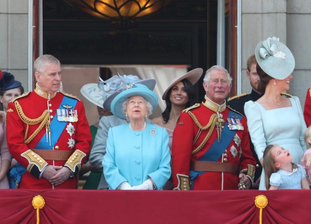 The Argus: Prince Andrew on the balcony of Buckingham Palace in 2018