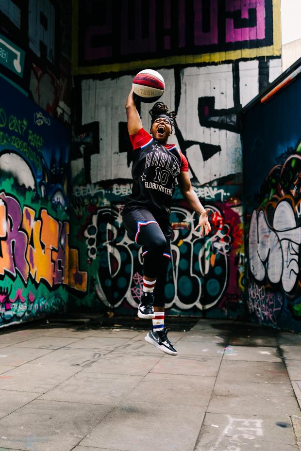 The Argus: Cherrelle George became the first globetrotter to set a world record for the team | Harlem globetrotter