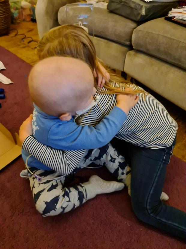 The Argus: Louis gets a hug from Isabelle