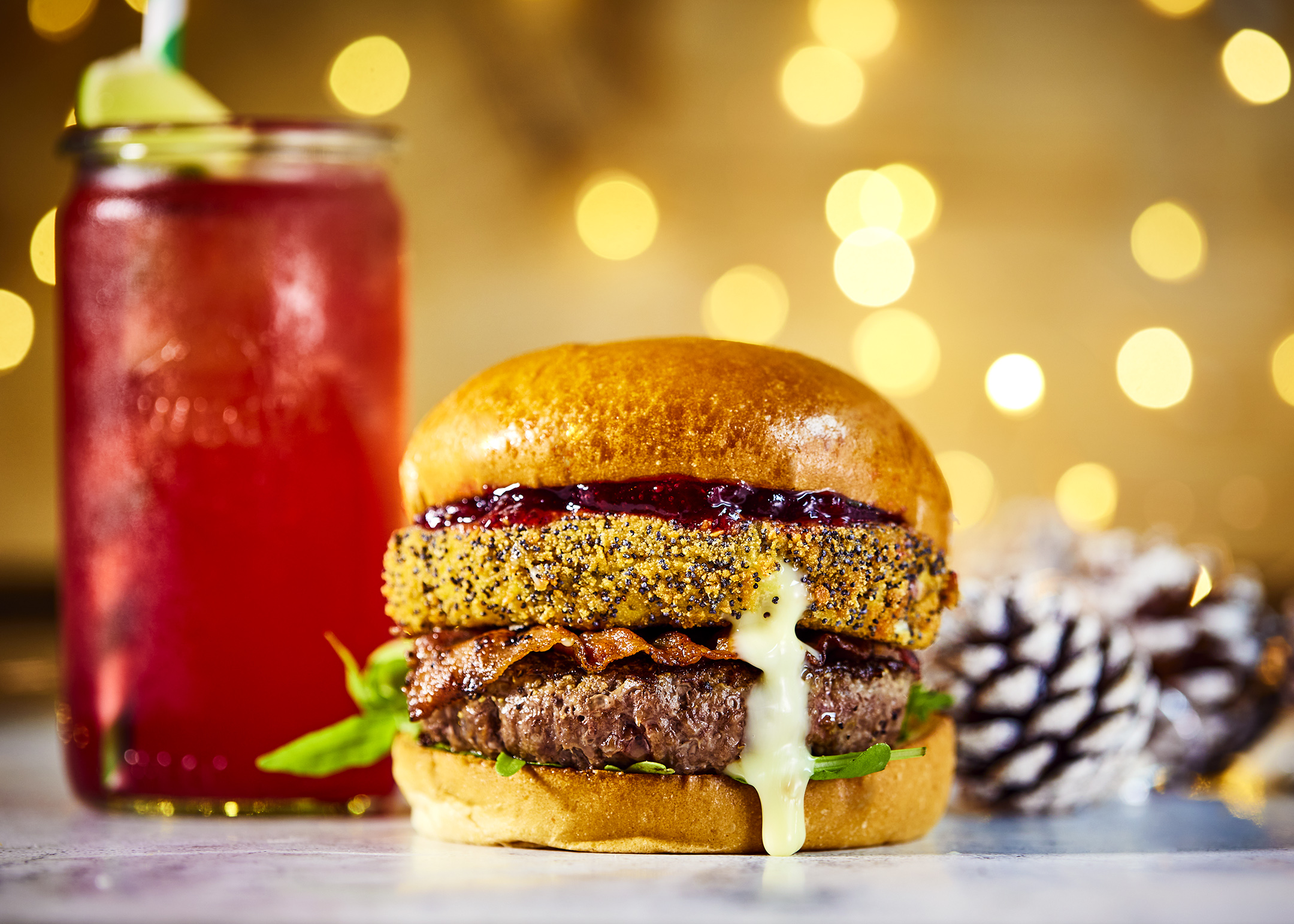 Honest Burgers bring back Christmas burger to Brighton