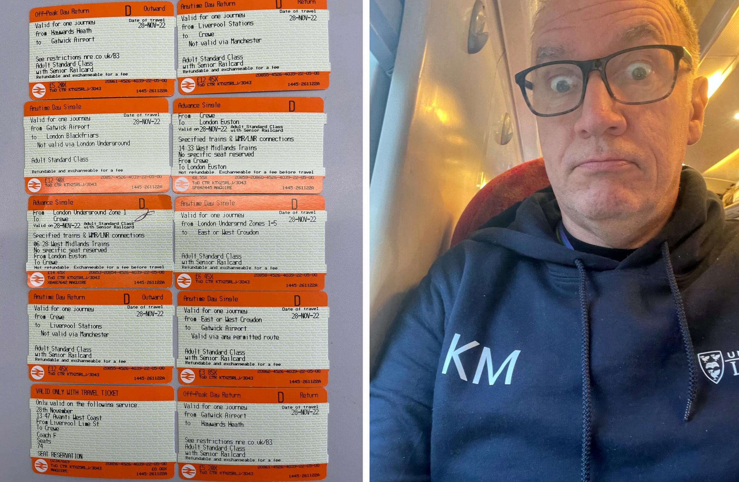 Haywards Heath man's hack to save money on trains to Liverpool
