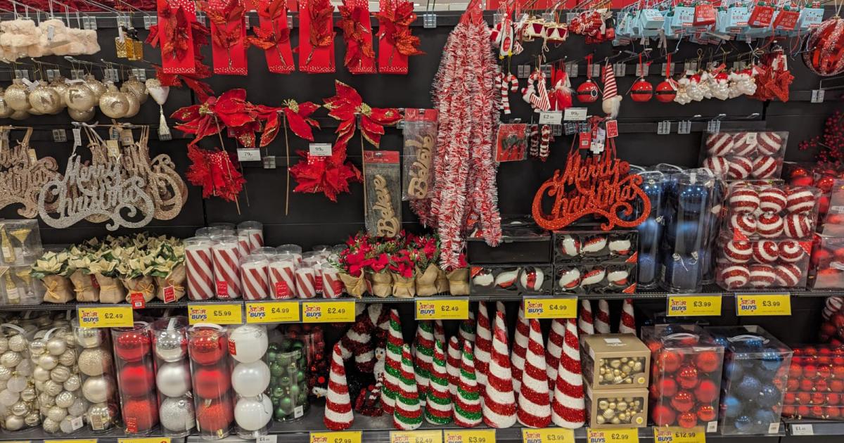 Home Bargains shoppers stunned as Christmas items on sale | The Argus