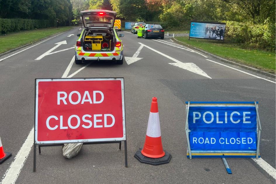 Motorcyclist dies after crash with van on A29 at Slinfold 