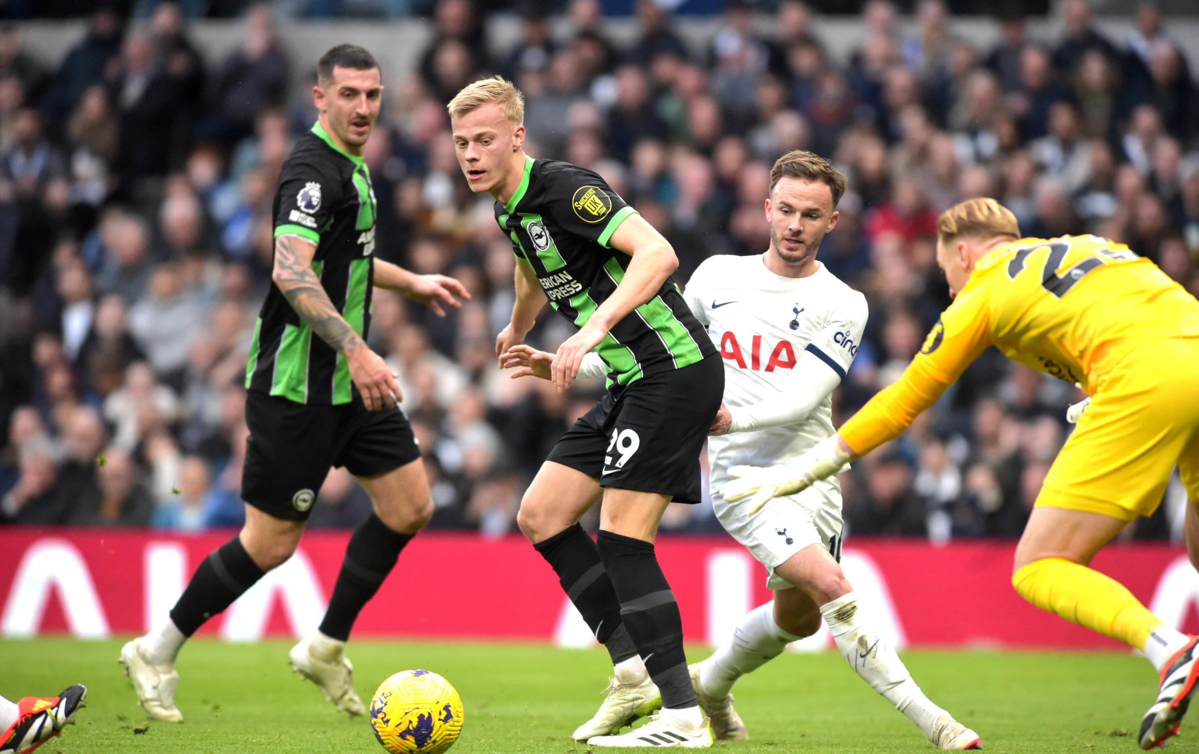 Brighton player ratings from 2-1 defeat by Tottenham
