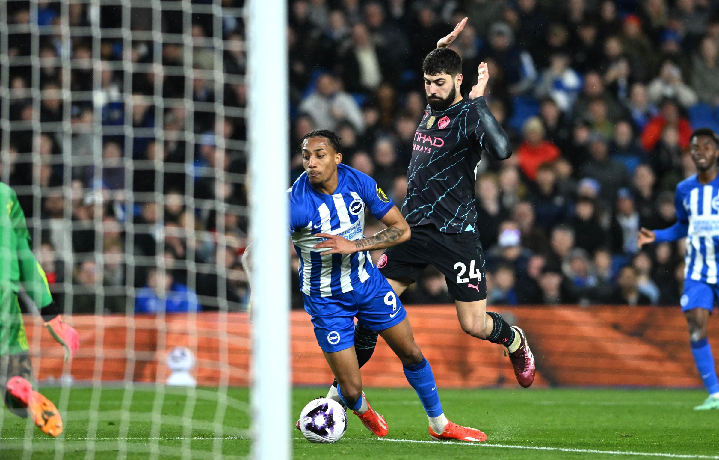 Brighton 0 Man City 4: Phil Foden double as Albion slip up