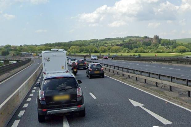 Miles of traffic queues on A27 after traffic light breaks - live updates