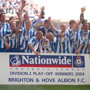 Albion's play-off winning team in 2004