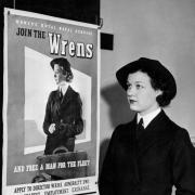 A Wrens recruitment poster