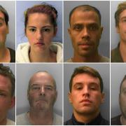 Defendants have been jailed for their crimes in Sussex in March
