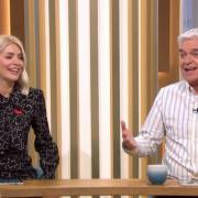 Holly Willoughby (left) and Phillip Schofield on This Morning. Credit: ITV