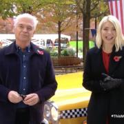Phillip Schofield and Holly Willoughby opening This Morning. Credit: ITV