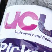 Members of the UCU and Unison are taking part in a nationwide walkout over a dispute over pay and pensions