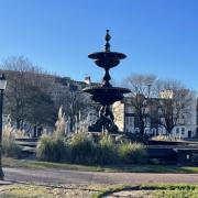 The Victoria Fountain in Brighton city centre has been dismantled, with parts taken to Leicester for restoration