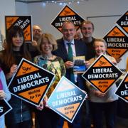 Brighton and Hove Liberal Democrats with party leader Ed Davey