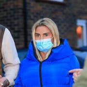 The Brighton-born former glamour model has been accused of breaching a restraining order and is due to appear in court next month.