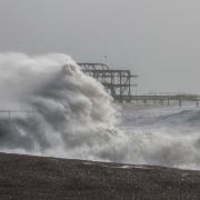 Storm Antoni could hit Brighton Pride with heavy rain and wind tomorrow (credit: Rose Jones)