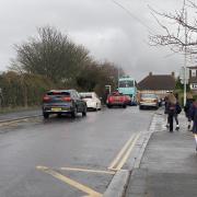 There are ongoing concerns from parents, staff and governors about the lack of a formal crossing outside the school