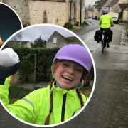 Elizabeth Wells, 13, is cycling to Paris for charity