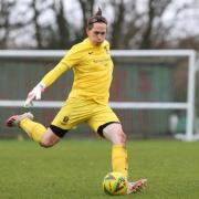 Hastings United Football Club women's goalkeeper Blair Hamilton