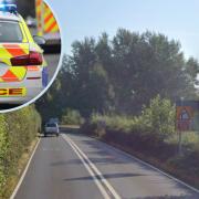 The crash happened on the A272 near Cowfold