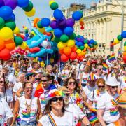 Brighton scored highly in thr study for its annual Pride celebrations, which attracted millions of views on TikTok