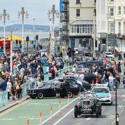 Vehicles from across the ages descended on the coast for the return of the London to Brighton Classic Car Run: credit - Simon Dack