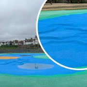 The paddling pool at Hove Lagoon is closed after its floor began to lift