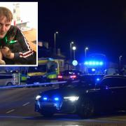 Arthur Hoelscher-Ermert died after being hit by a police car on the A259