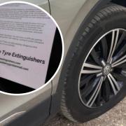 More SUV tyres have been deflated in Hove this week