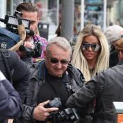 Katie Price as she arrived at Lewes Crown Court in May