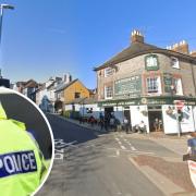 Man punched multiple times outside pub in Lewes
