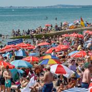 Temperatures of 36C are forecast for parts of Sussex today, which could break a heat record set exactly 16 years ago today