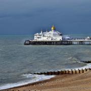 Armed police and ambulance attend incident on pier
