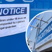 Decathlon in Brighton requires parents to join shoppers under the age of 18