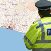 The streets and neighbourhoods in Brighton and Hove that have seen the highest numbers of reported crimes in June have been revealed in the latest release of police data