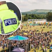 Man who spat at security guards and police at a festival  ordered to pay over £500